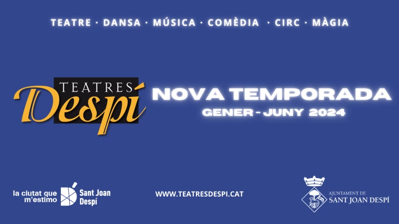 NOVA TEMPORADA TEATRE GENER JUNY 2024