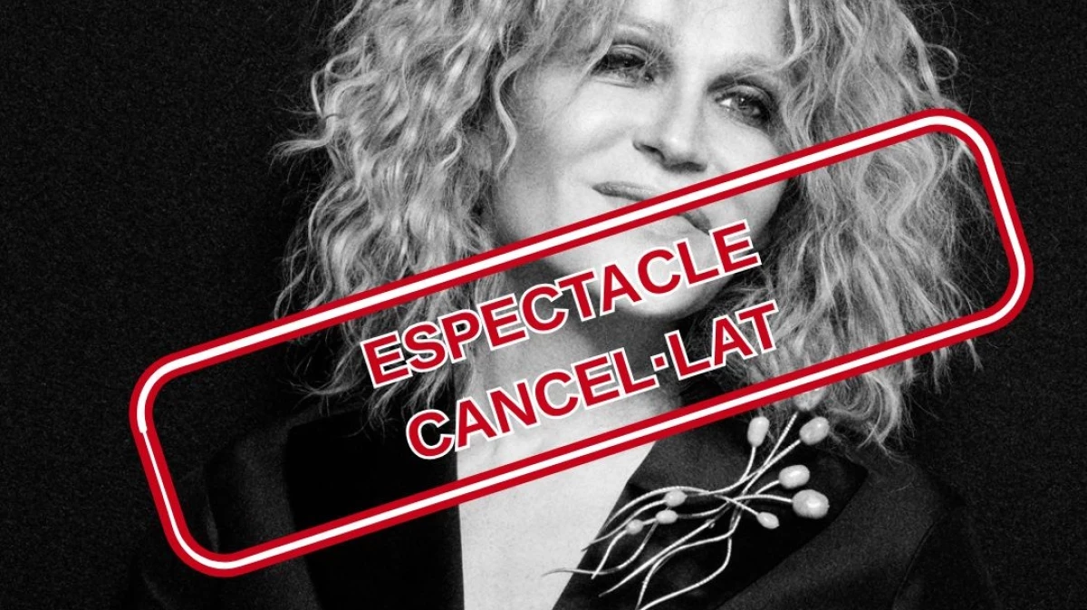 COMUNICAT: CANCEL·LACIÓ ESPECTACLE ANTONIA SAN JUAN